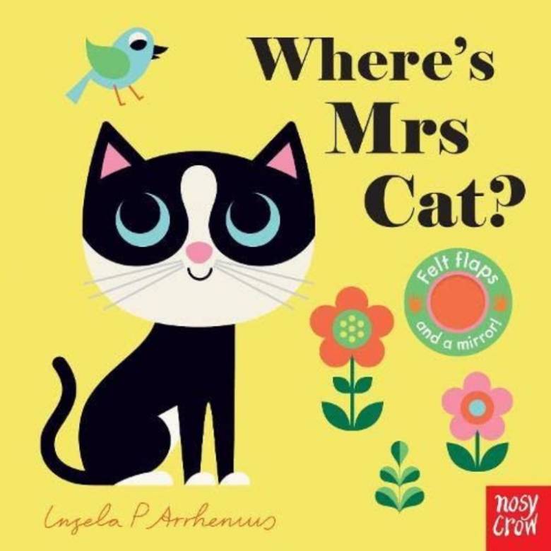 Where's Mrs Cat? - Felt Flap Board Book