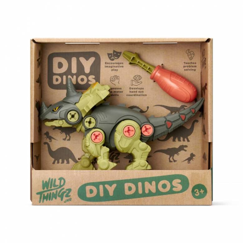 Wild Thingz DIY Dino - Centrosaurus Construction Toy 3+