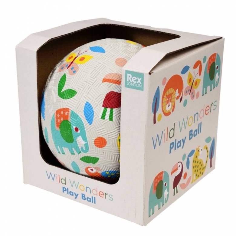 Wild Wonders - Small Rubber Picture Ball