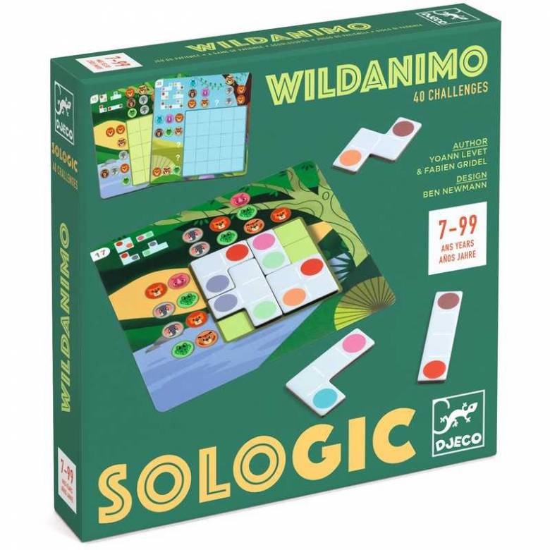 Wildanimo - Puzzle Logic Game By Djeco 7+