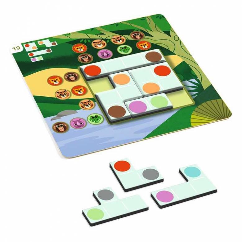 Wildanimo - Puzzle Logic Game By Djeco 7+