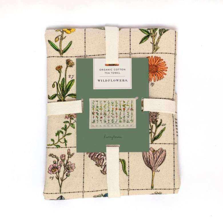 Wildflowers - Organic Cotton Tea Towel