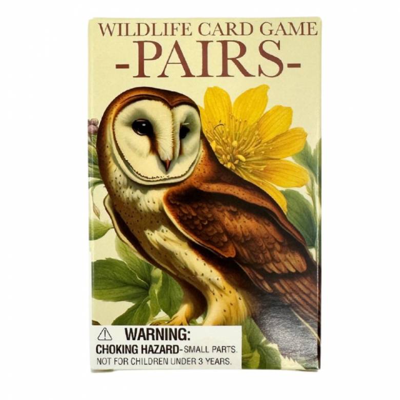 Wildlife Pairs Card Game