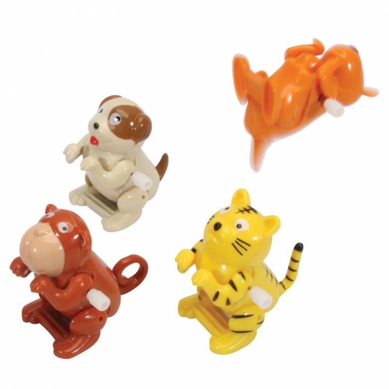 Wind Up Flipping Animal Toy 3+