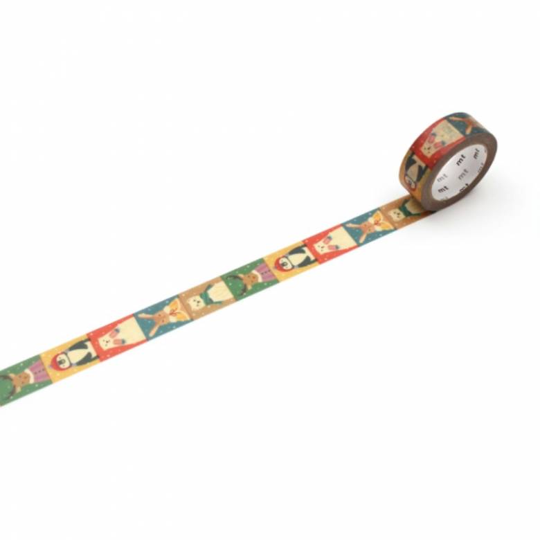 Winter Attire - Roll Of Washi Masking Tape