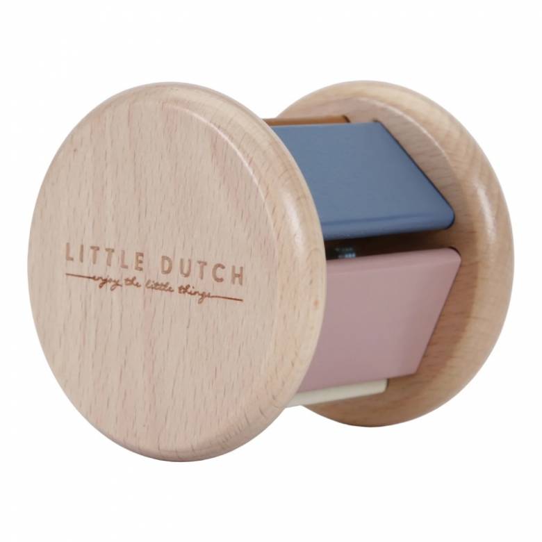 Wooden Roller Rattle Toy By Little Dutch 3m+