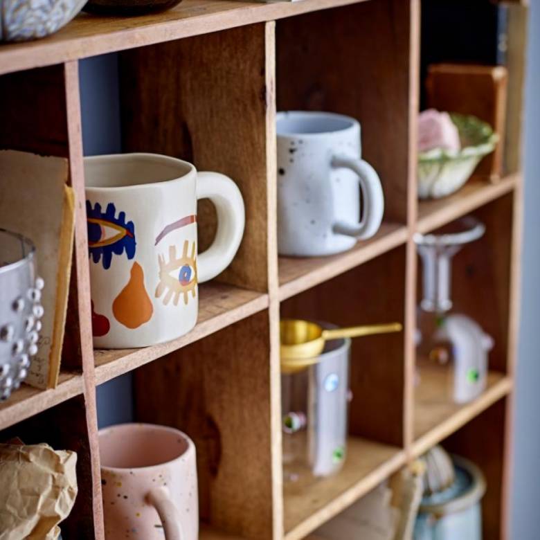 Wooden Sectional Cubby Wall Shelf Unit