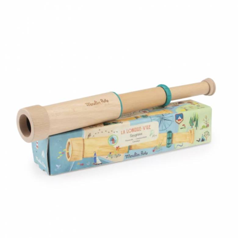Wooden Telescope By Moulin Roty 3+