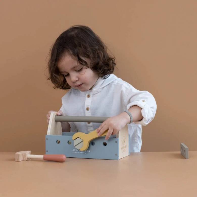 Wooden Toolbox Toy By Little Dutch 3+